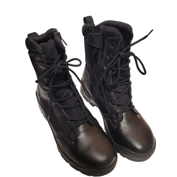 5.11 Tactical Black Boots NWOT Men\'s Combat Boots Zip Side Size 12 main image 15